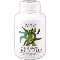 Synergy Natural 100% Organic Chlorella 500mg 200t